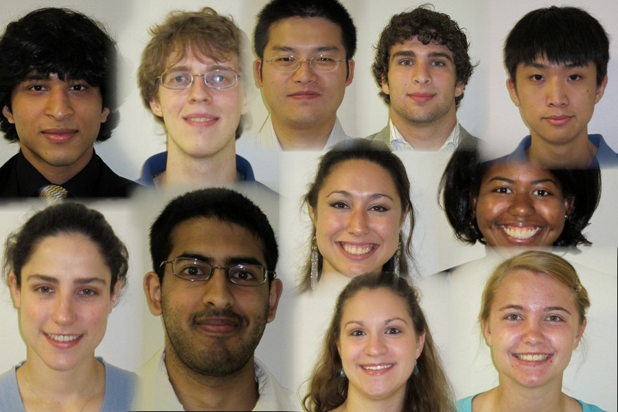 Image of the students participating in the 2010  MIDAS Summer Research Fellows program