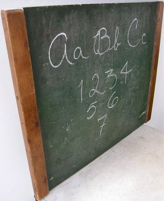 Picture of a blackboard