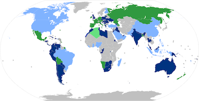 "Global map of COVID-19 Outbreak Lockdowns"